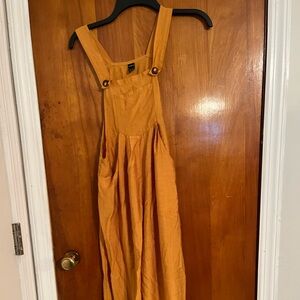 SHEIN Mustard Jumpsuit